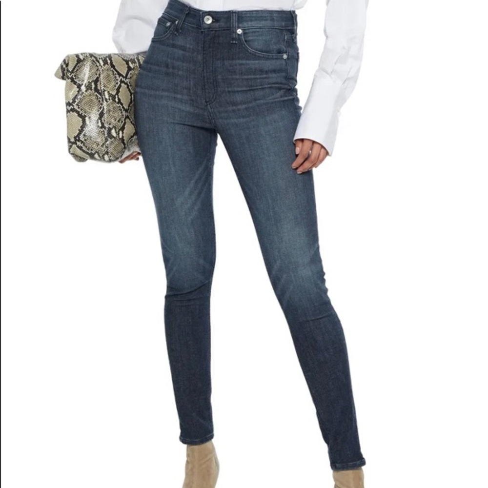 Rag and Bone Nina High Rise ankle Skinny